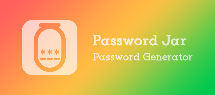 Password Jar - Password Generator